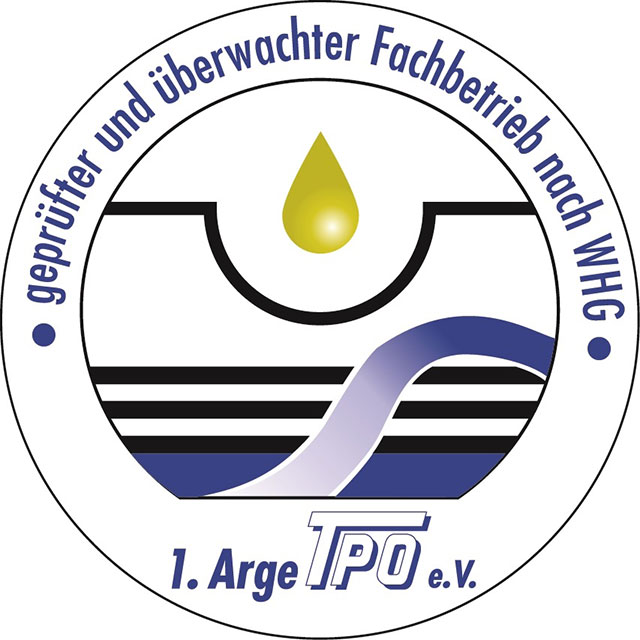 Logo Arge TPO Fachbetrieb nach WHG TAT Tankreinigung Hamburg